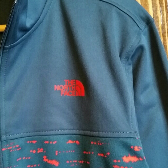 NEW Men's The North Face Track Jacket Teal Size M - Picture 3 of 5